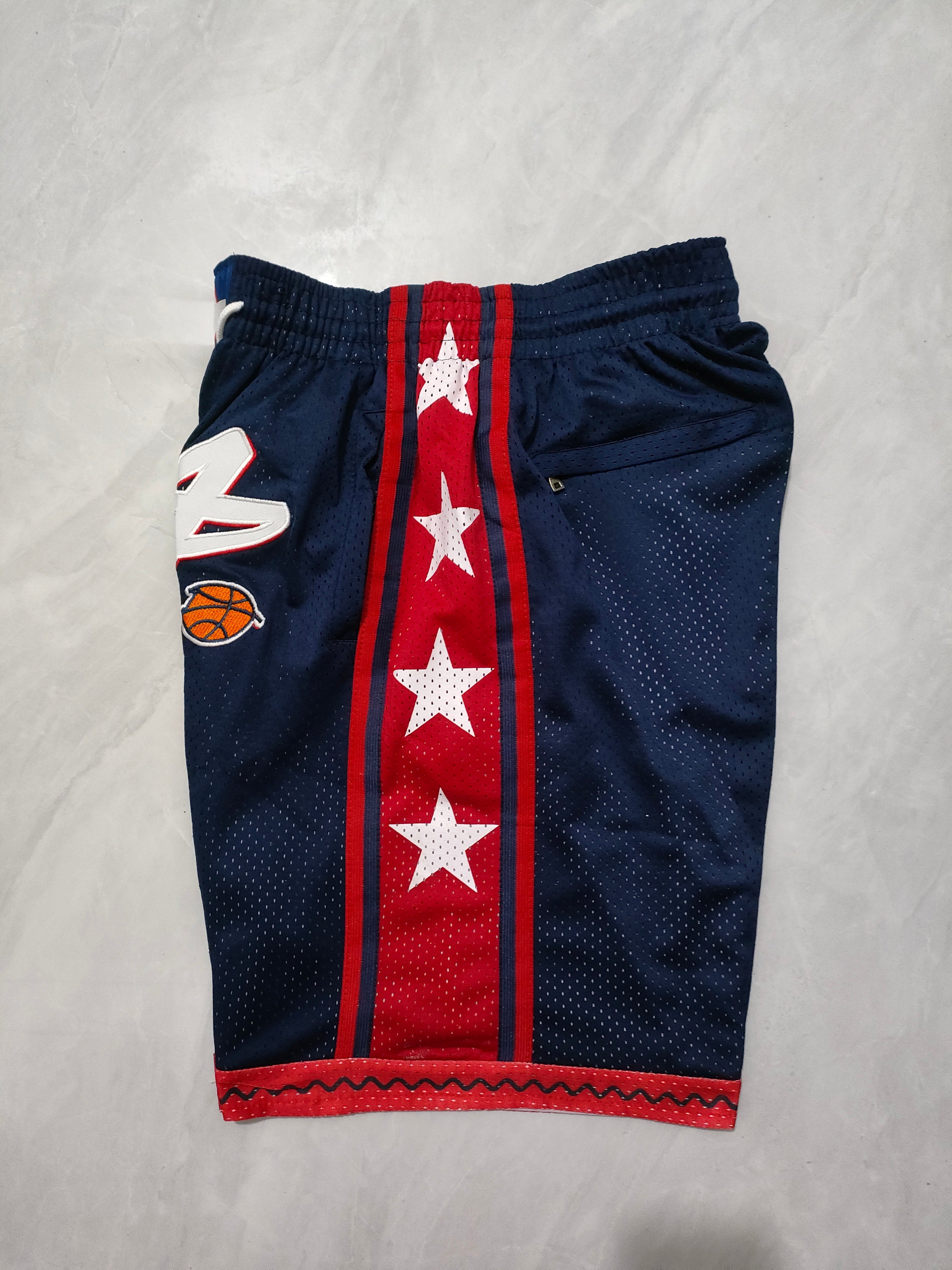 American Olympic Blue Pocket Shorts
