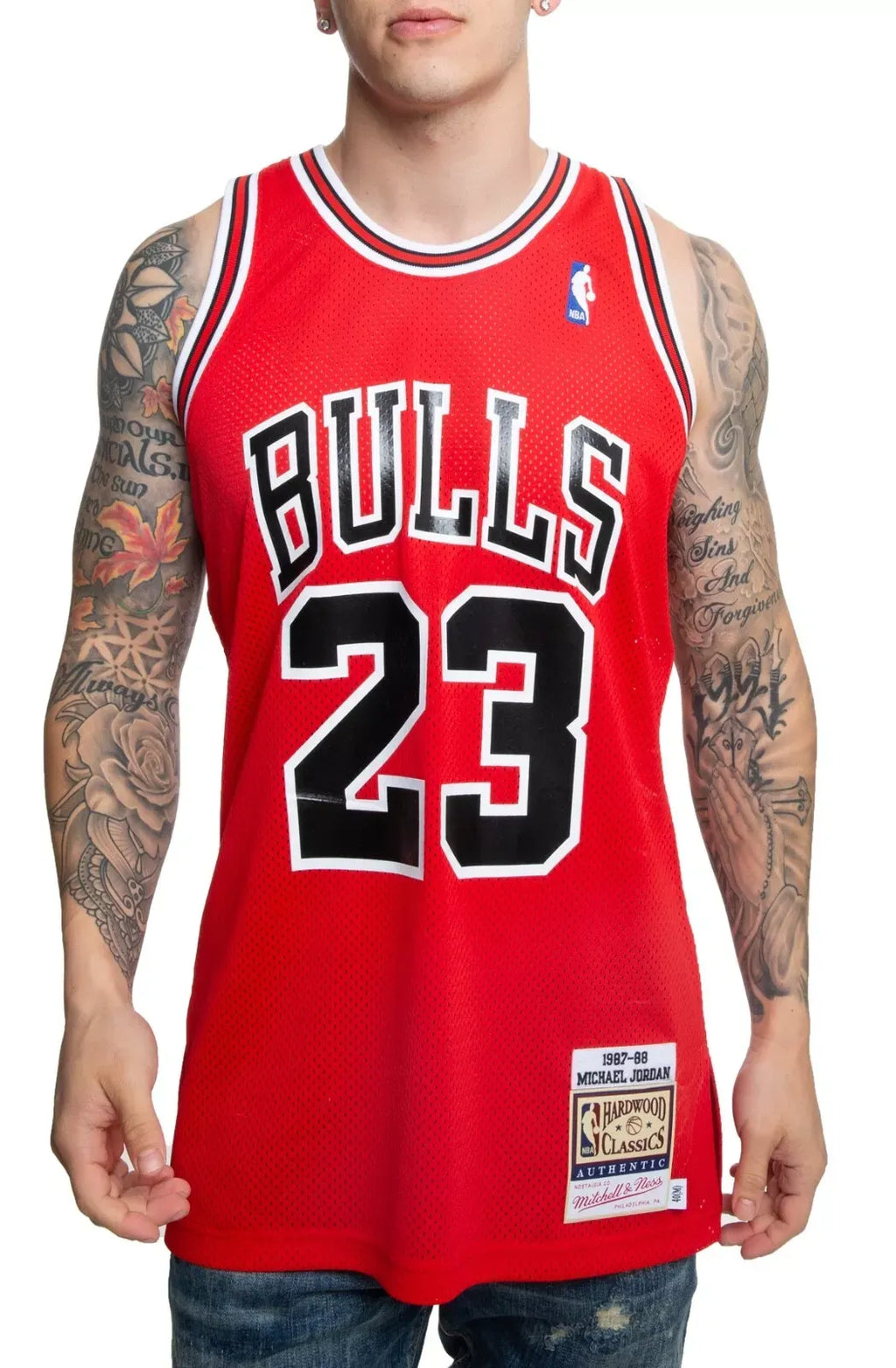 Mitchell Ness Chicago Bulls 1987-88 Michael JORDAN  Season MVP Jersey