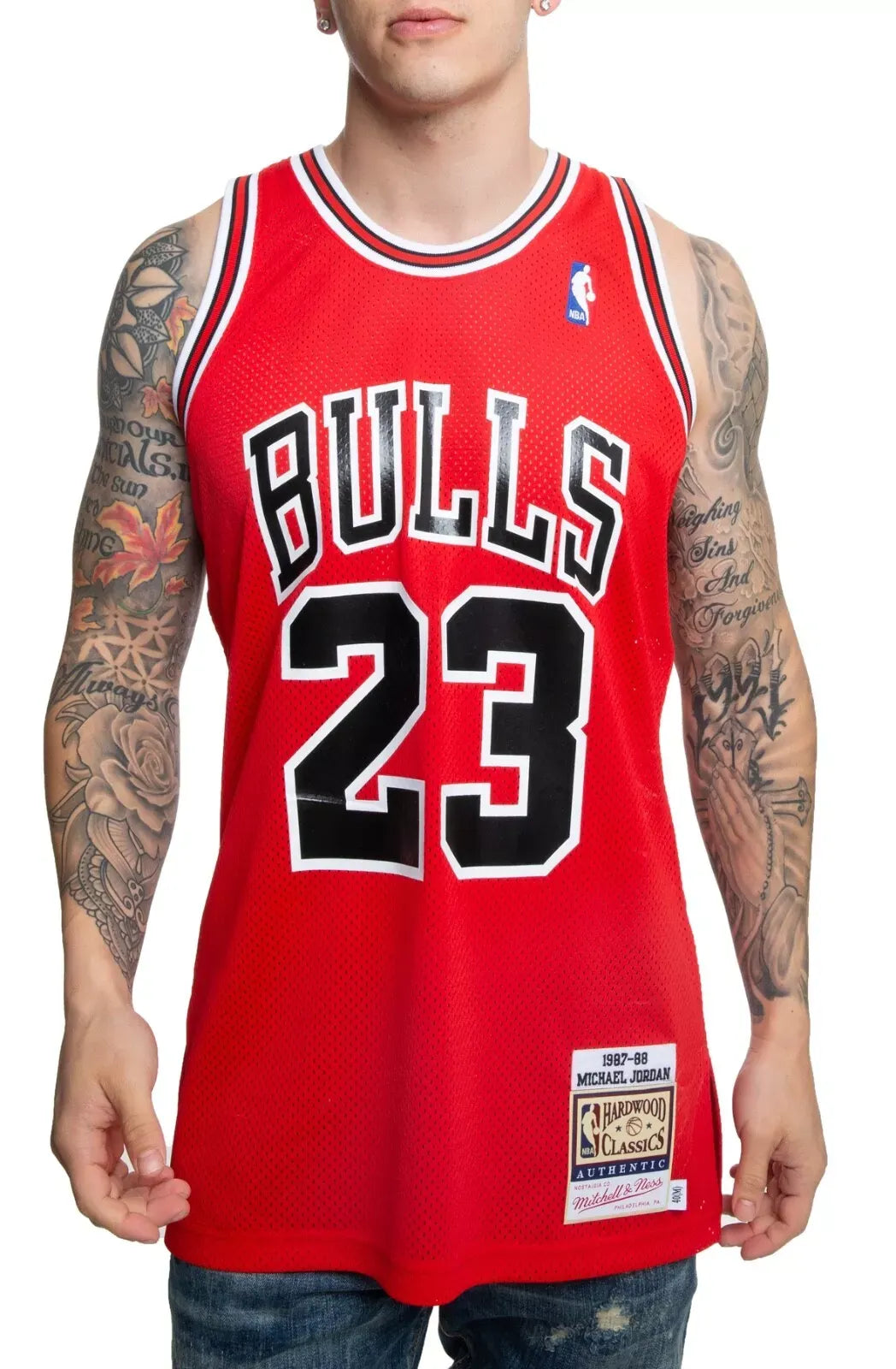 Mitchell Ness Chicago Bulls 1987-88 Michael JORDAN  Season MVP Jersey