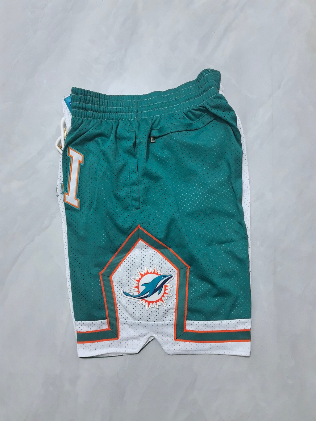 Miami Dolphins Patchwork Pocket Shorts