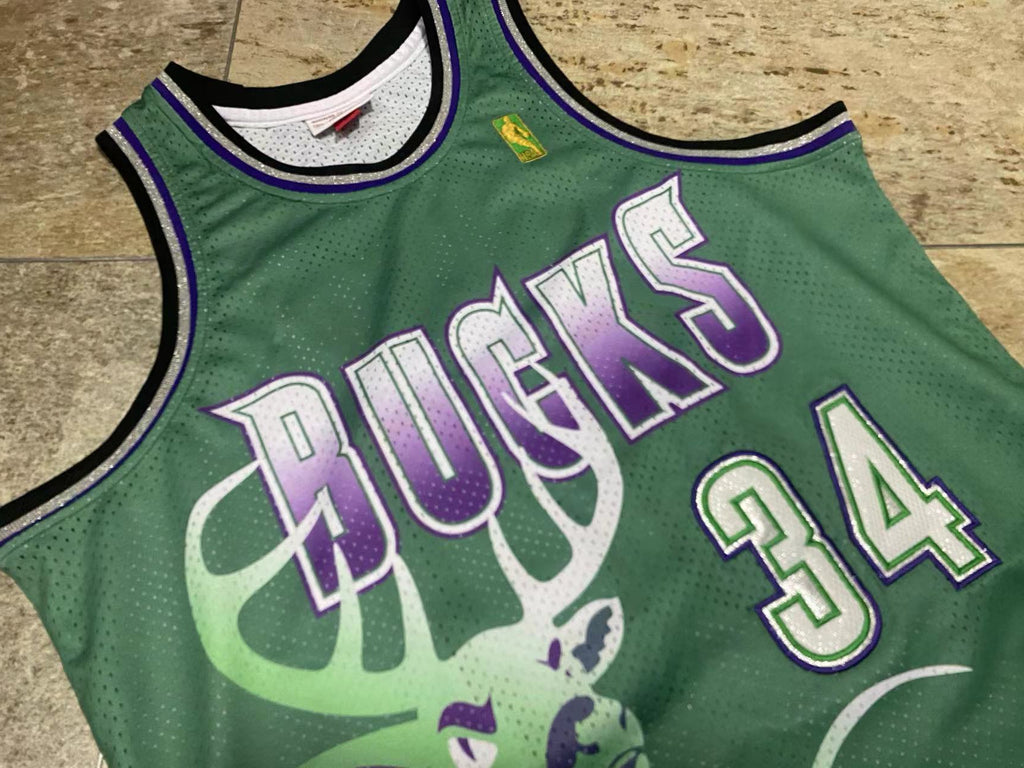 Ray Allen	 Milwaukee Bucks Green 34 MN