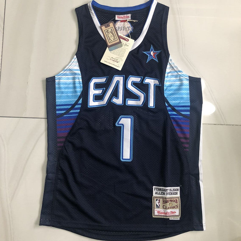 Iverson Philadelphia 76ers Black 1 MN