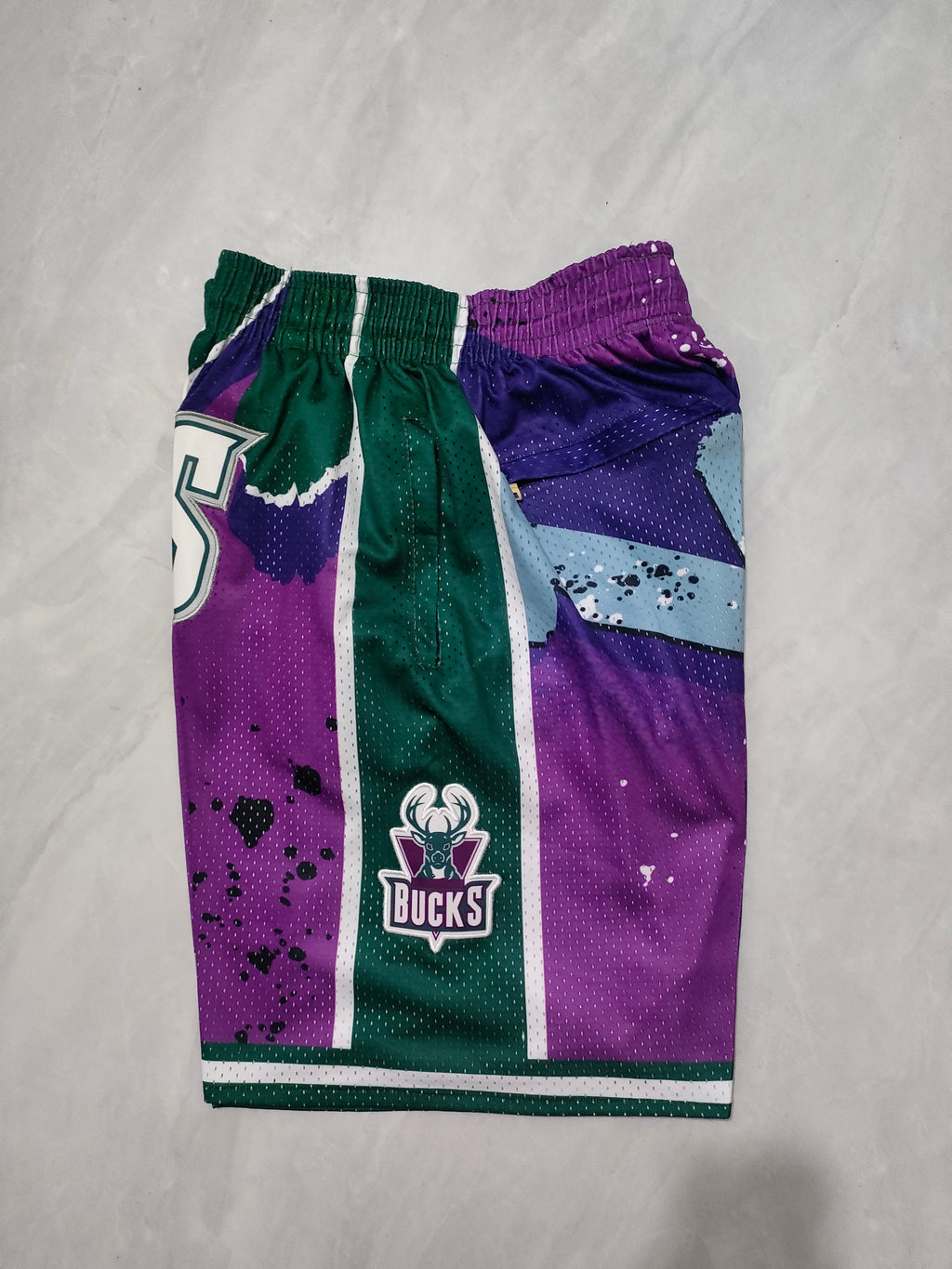 Milwaukee Bucks Purple Swingman Pocket Shorts