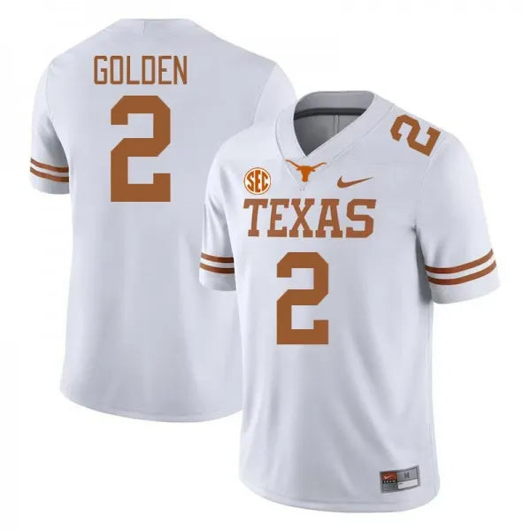 White Texas Longhorns Jersey