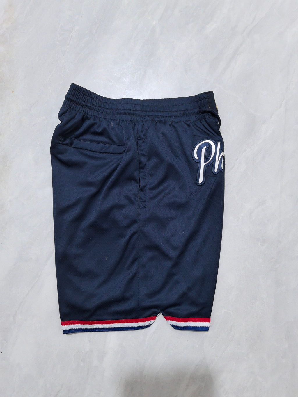 Philadelphia 76ers 2026 Deep Navy City Edition Pocket Shorts