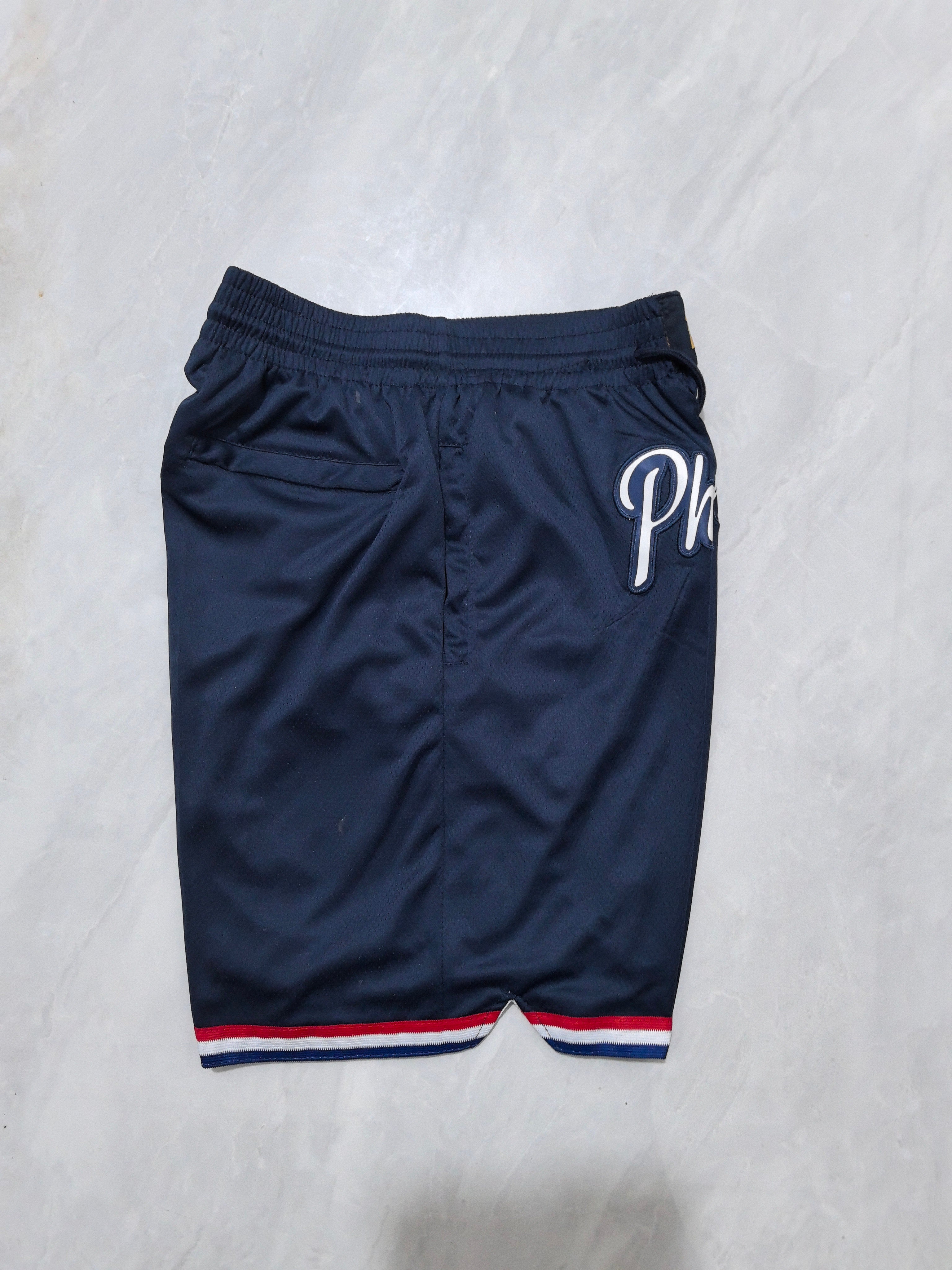 Philadelphia 76ers 2026 Deep Navy City Edition Pocket Shorts