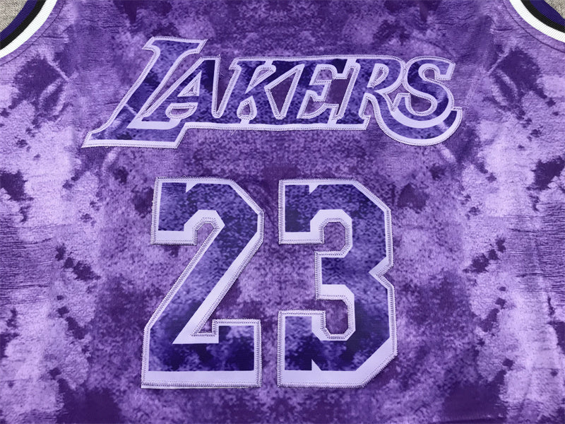LeBron James #23 Los Angeles Lakers City Edition Swingman Jersey - Embroidered