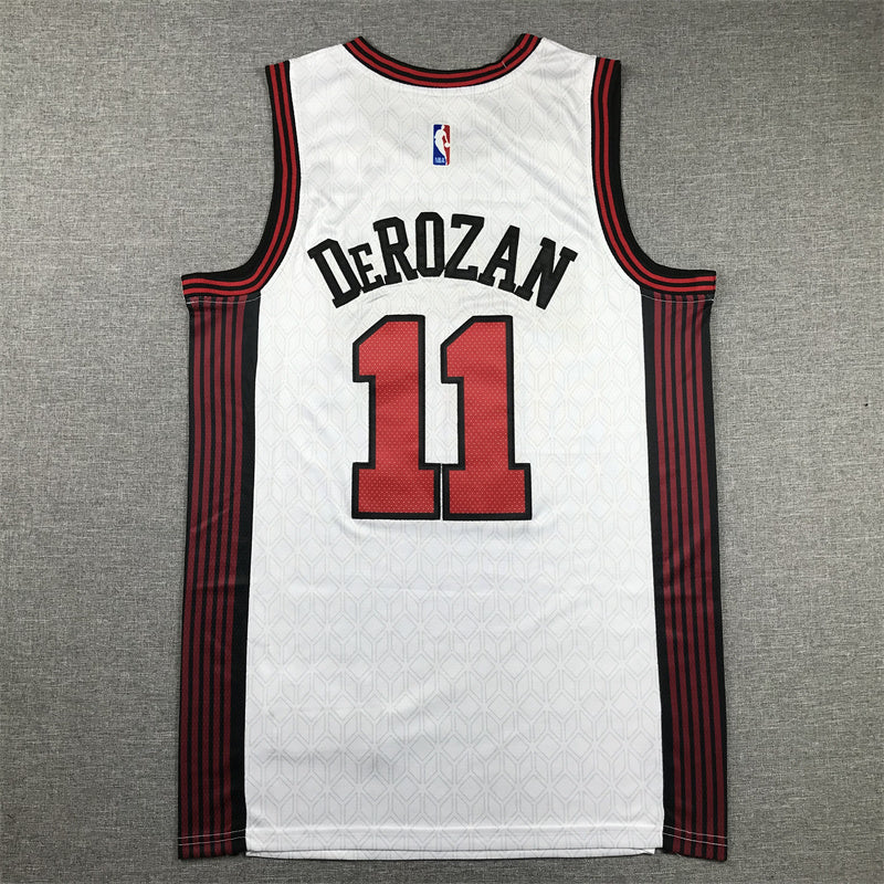Chicago Bulls DeMar DeRozan #11 2023 City Edition Swingman Jersey — Embroidered