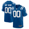 Custom Indianapolis Colts Royal Game Jersey