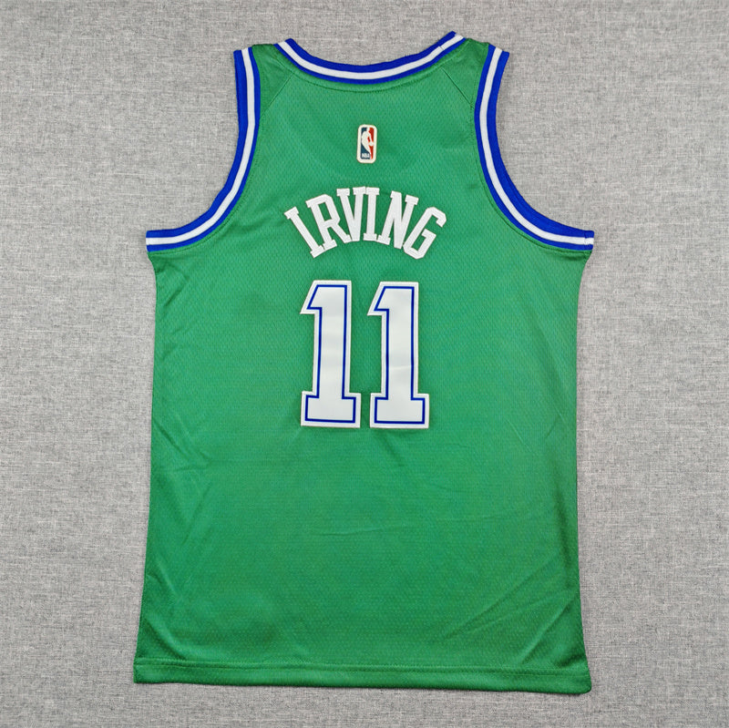 Youth Kyrie Irving Dallas Mavericks #11 Embroidered  Jersey