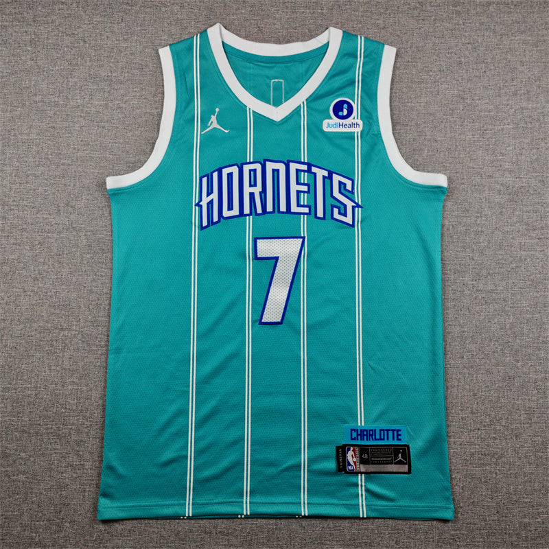 Charlotte Hornets Kon Knueppel #7 City Edition - Embroidered Jersey