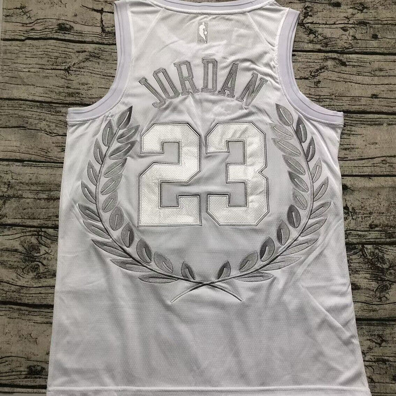 Michael Jordan Chicago Bulls Jersey 23 White MN