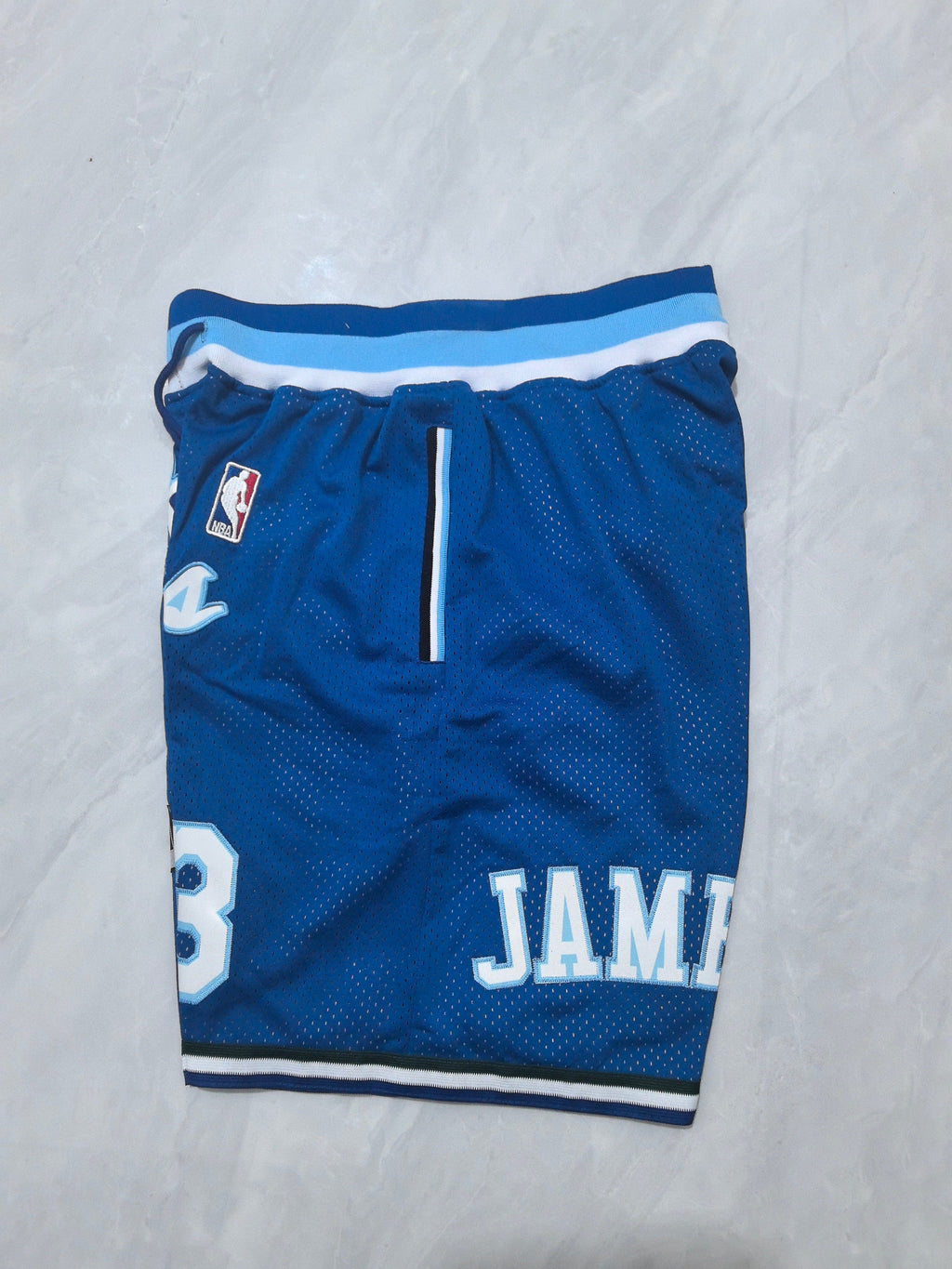 Los Angeles Lakers Blue Retro Pocket Shorts