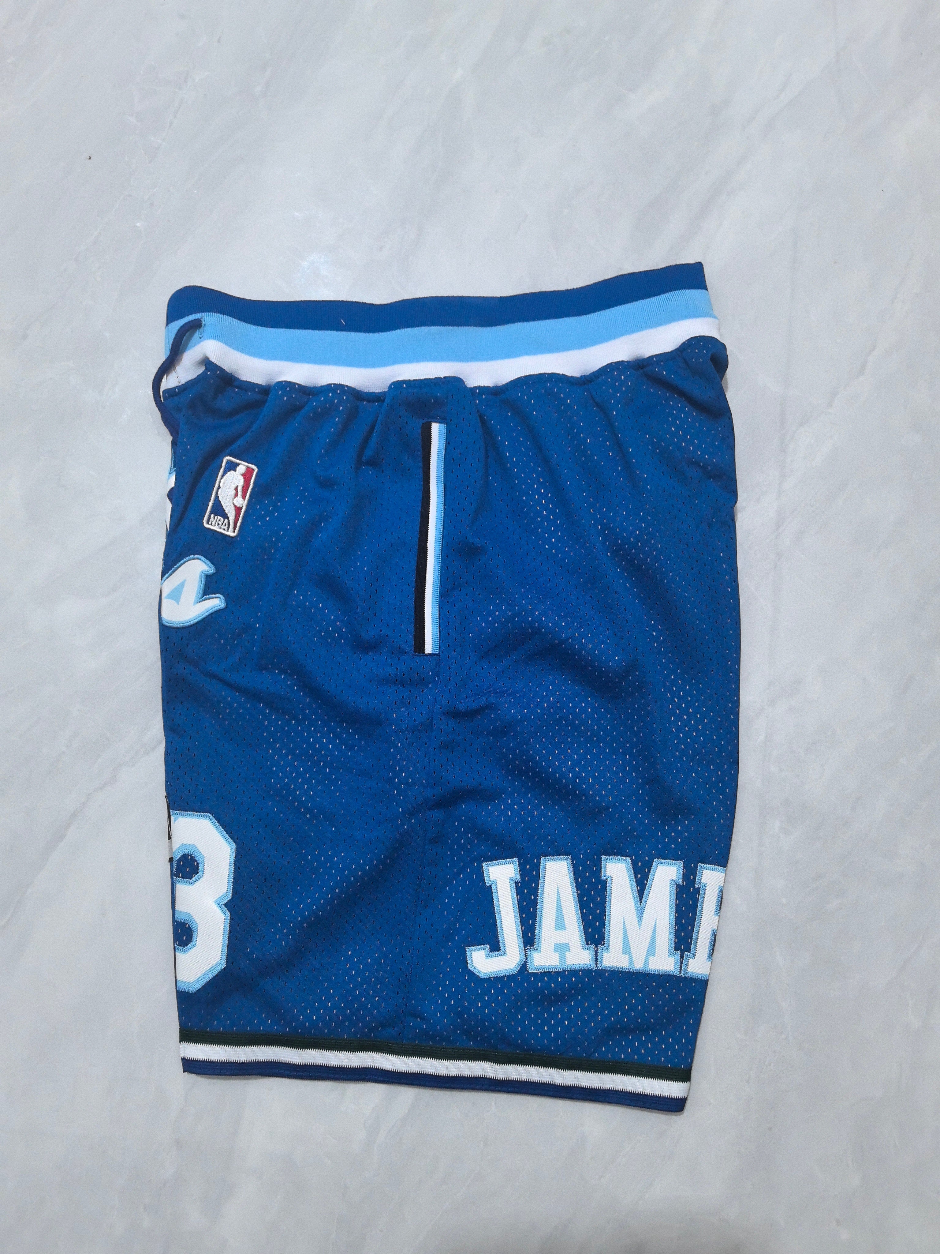 Los Angeles Lakers Blue Retro Pocket Shorts