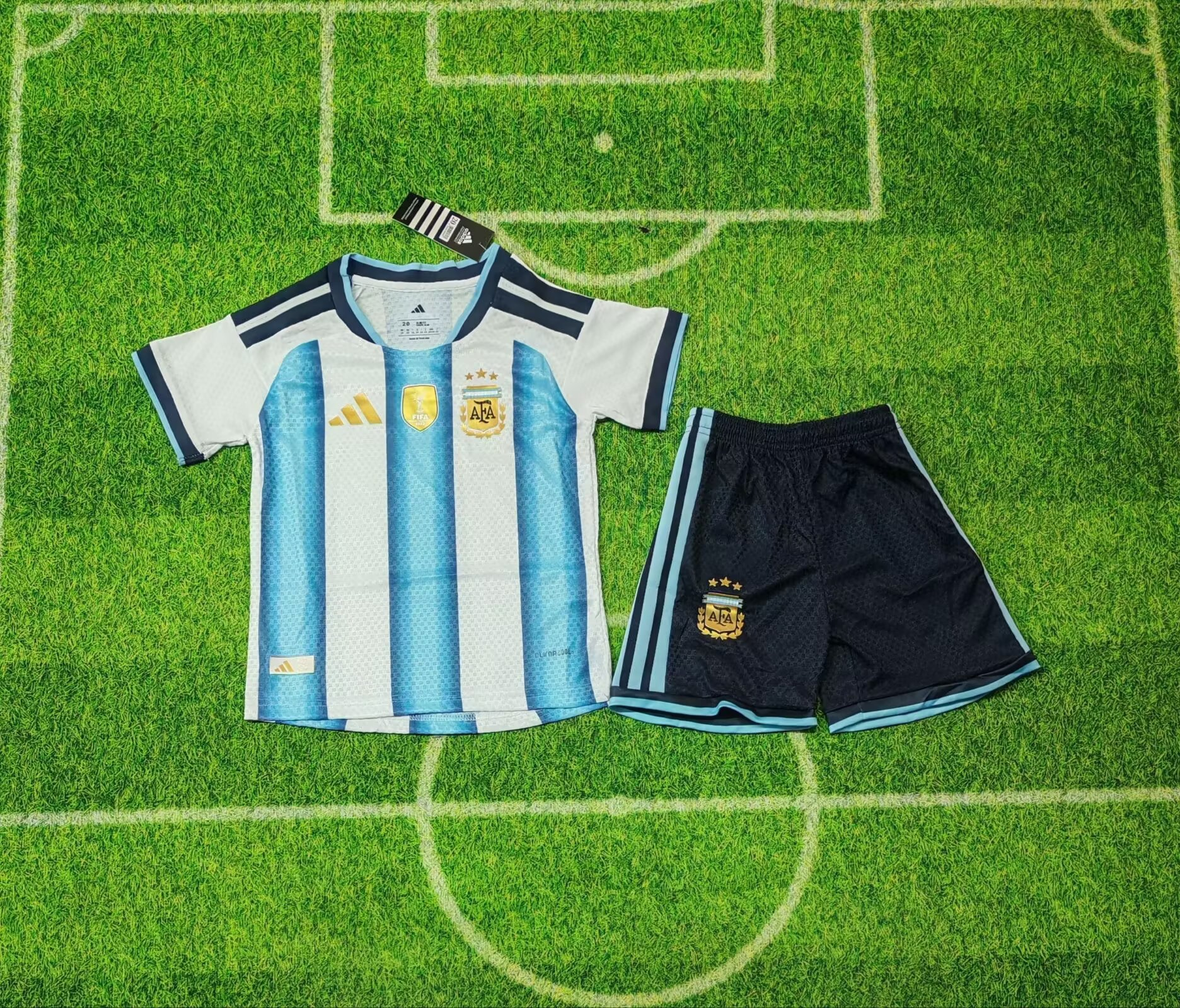 2026-2027 Argentina Home Short-Sleeve Football Jersey Set