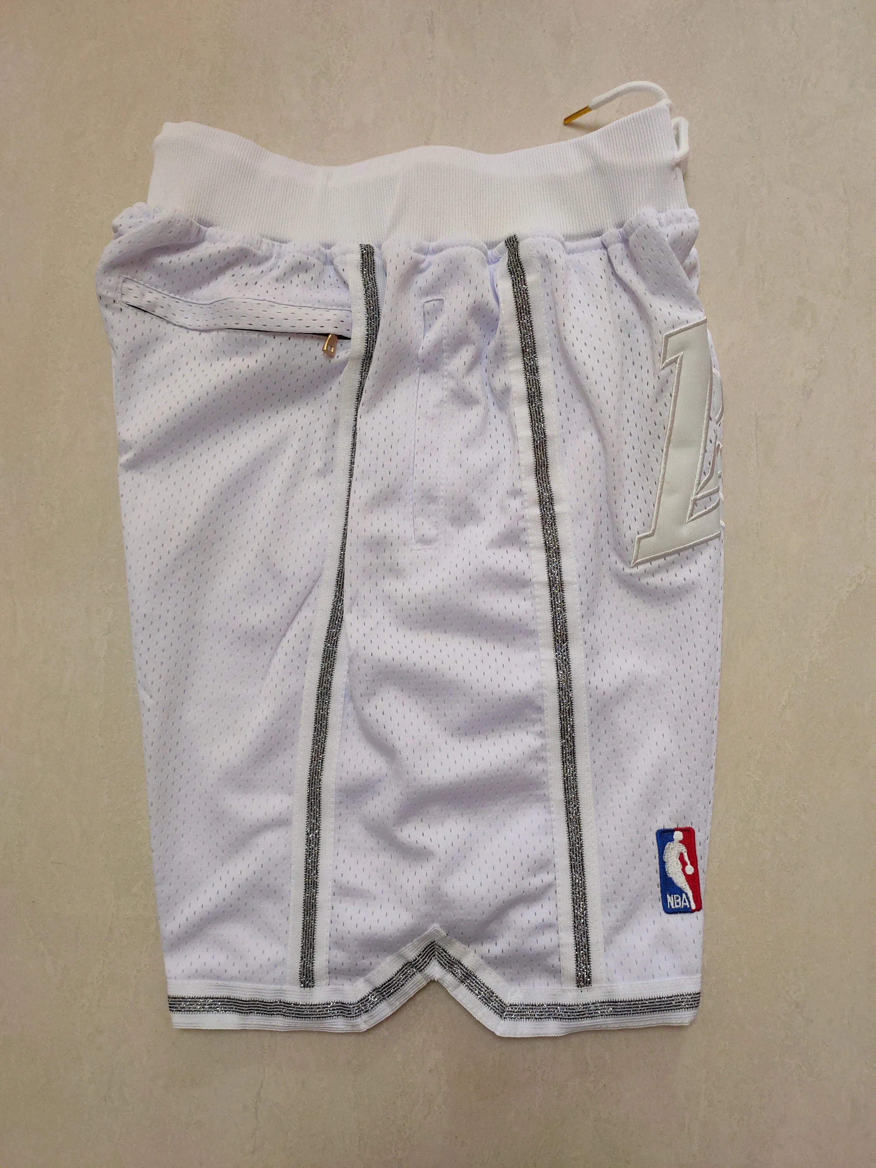 Los Angeles Lakers MVP White Pocket Pants