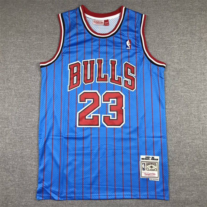 Chicago Bulls Michael Jordan #23 1995-96 Throwback – Embroidered