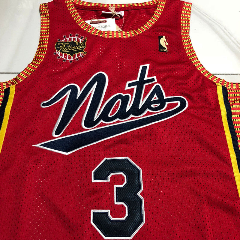 Allen Iverson Denver Nuggets Red 3 MN