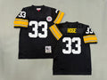 Mens Merril Hoge#33 black Pittsburgh Steelers Vintage Throwback Jersey