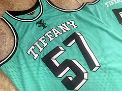 Co. x SPALDING x Mitchell & Ness three-party collaboration Green 57 MN