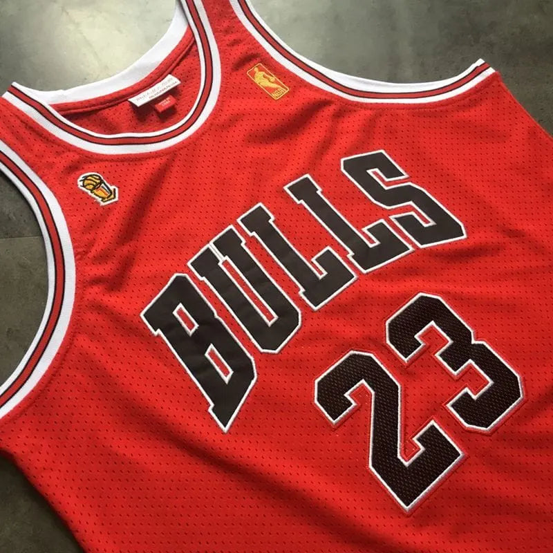 Michael Jordan Chicago Bulls Trophy Throwback Jersey