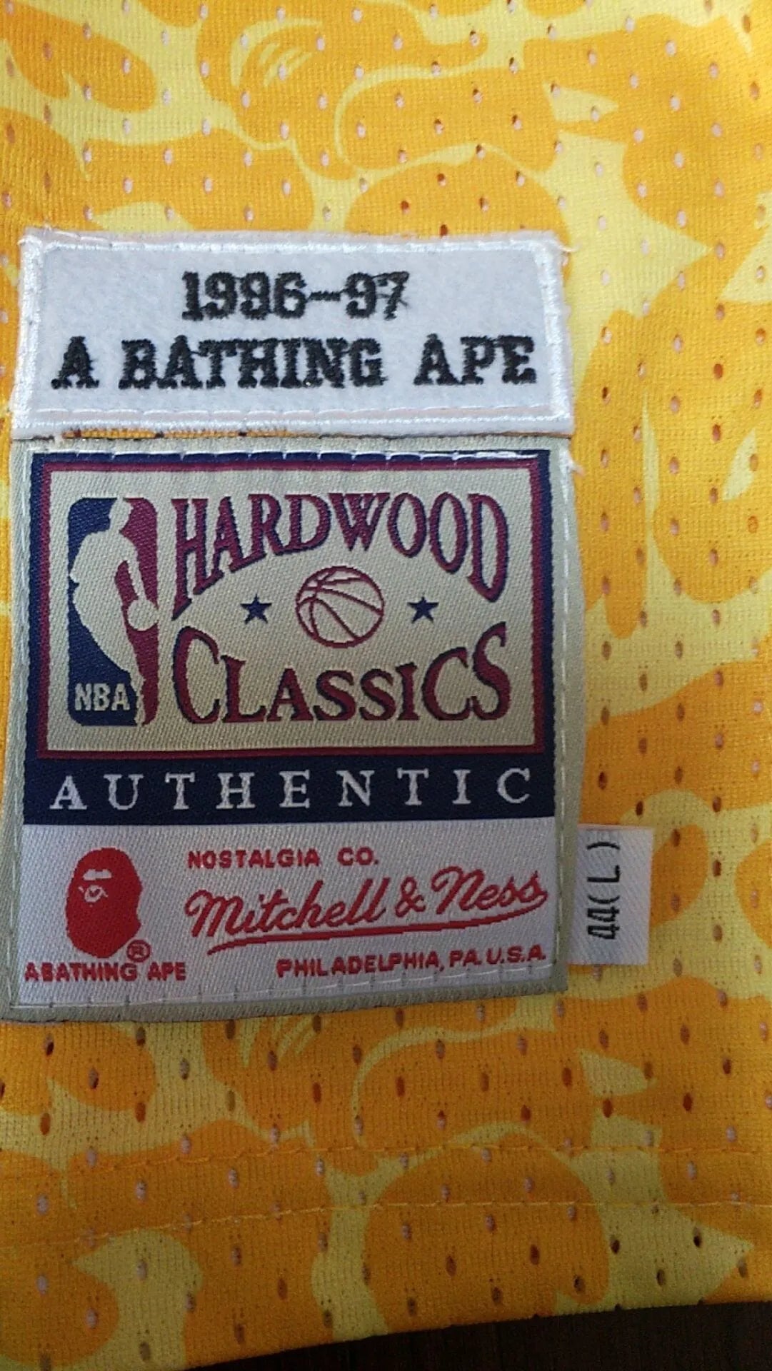 BAPE Los Angeles Lakers Jersey