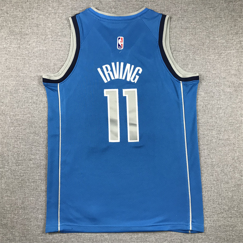Youth Kyrie Irving Dallas Mavericks #11 Embroidered  Jersey
