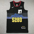 Denver Nuggets Jamal Murray #27 2024 City Edition — Embroidered Jersey