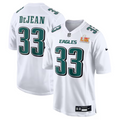 Men's Philadelphia Eagles Cooper DeJean  Tundra White Super Bowl LIX Fashion Game Jersey