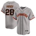 Buster Posey San Francisco Giants Road Limited Jersey - Gray