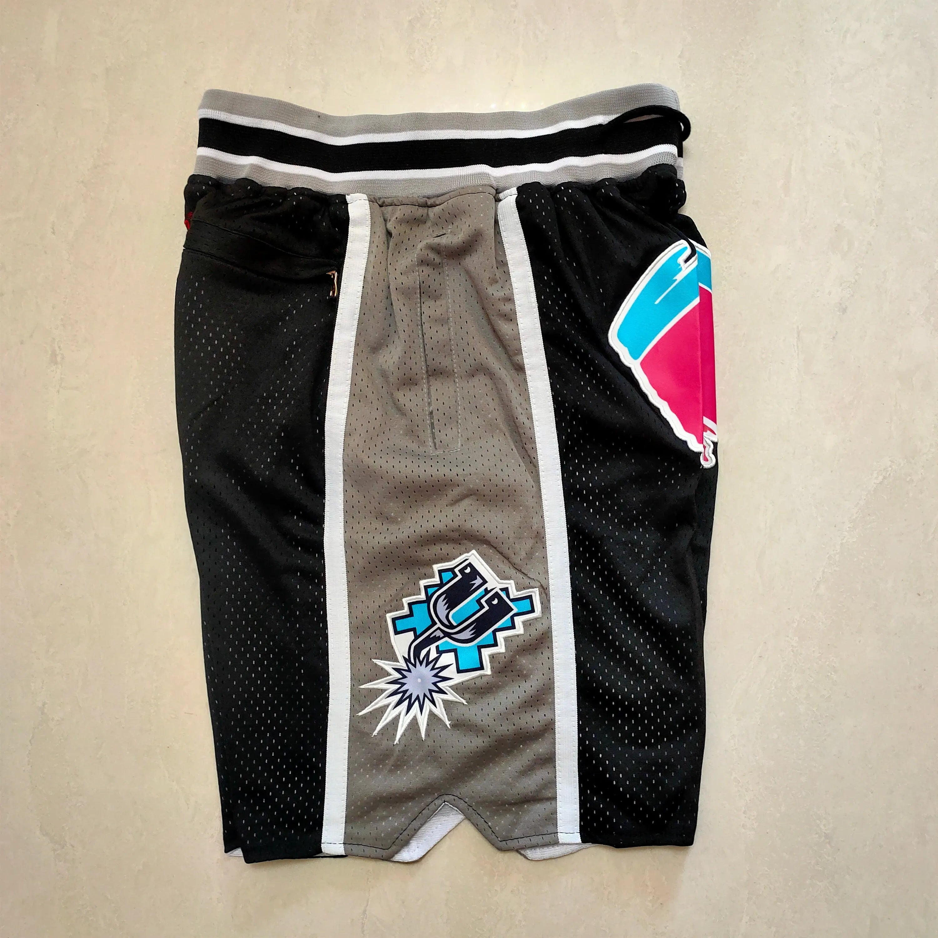 San Antonio Spurs new black pocket pants