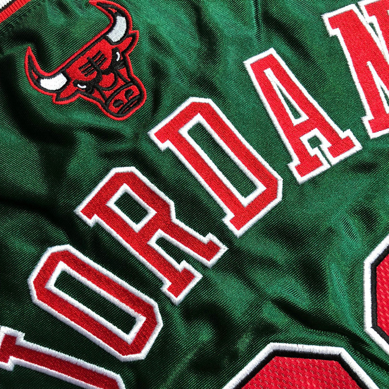 Michael Jordan Chicago Bulls Jersey 23 Green MN