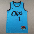 LA Clippers James Harden #1 2025 City Edition Swingman Jersey - Embroidere