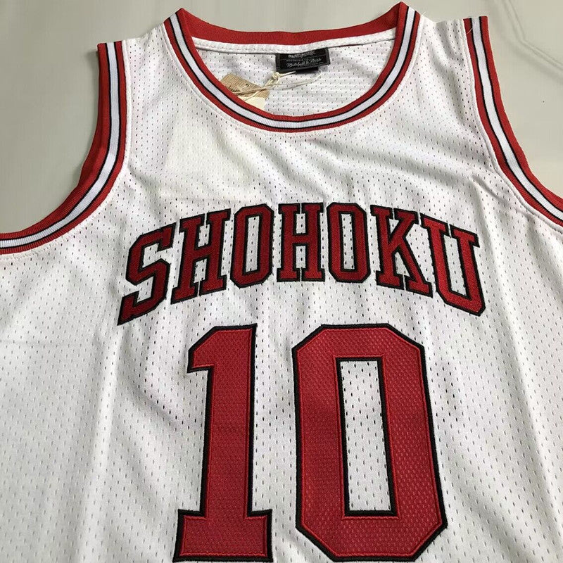 2024 New MN Slam Dunk 10# Sakuragi Hanamichi White S-XXL