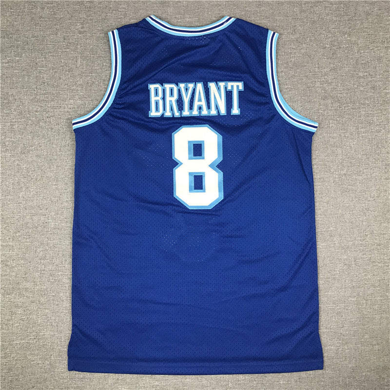 Kobe Bryant #8 Los Angeles Lakers 1996-97 Throwback Embroidered Jersey