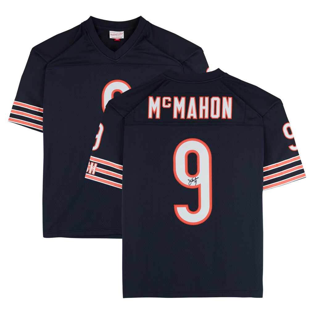 Jim McMahon Chicago Bears #9 Throwback Jersey