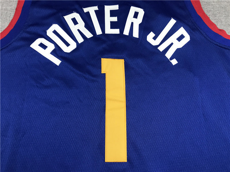 Denver Nuggets Porter Jr. #1 City Edition - Embroidered Jersey