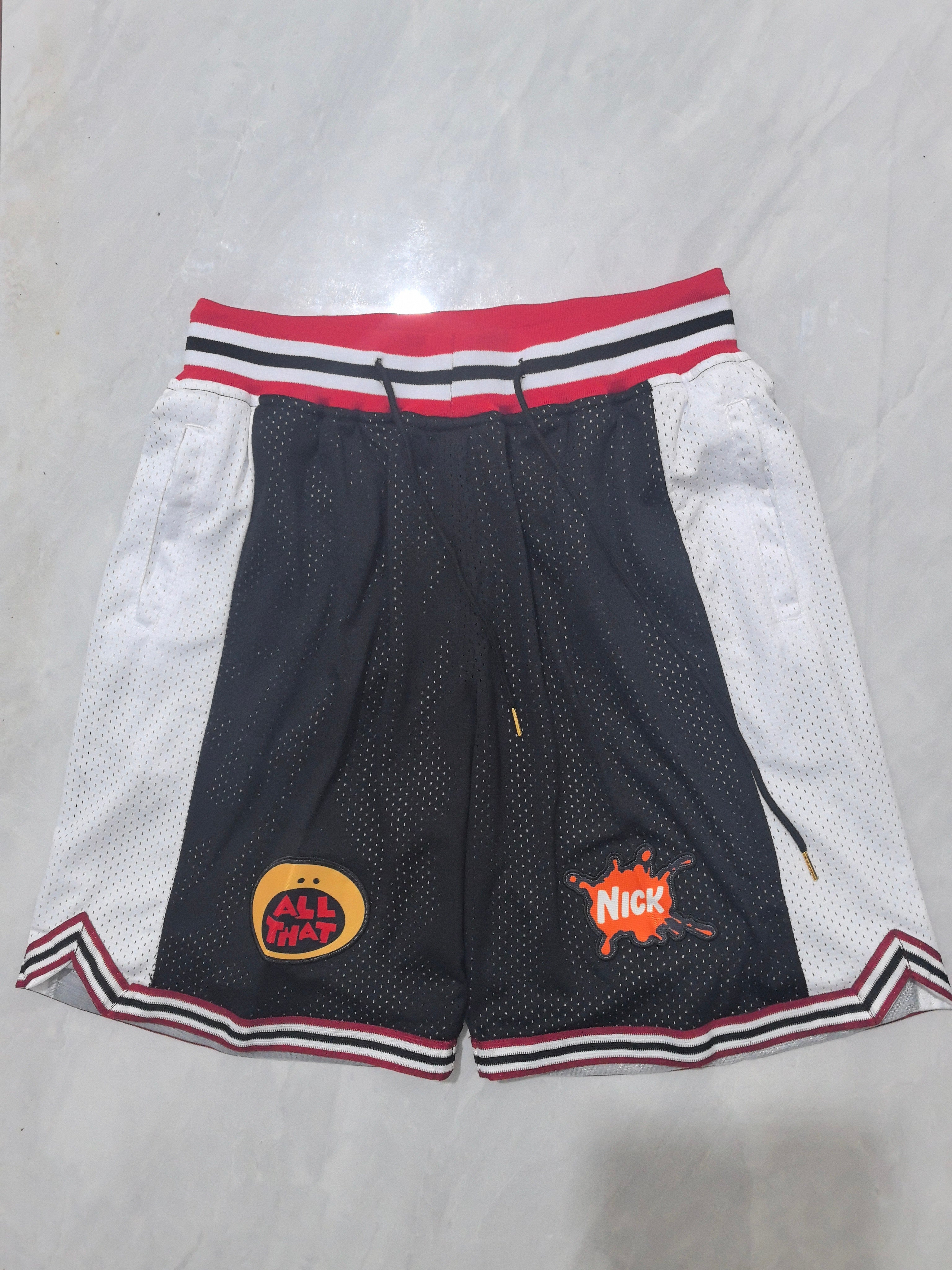 Movie Version Black Pocket Shorts
