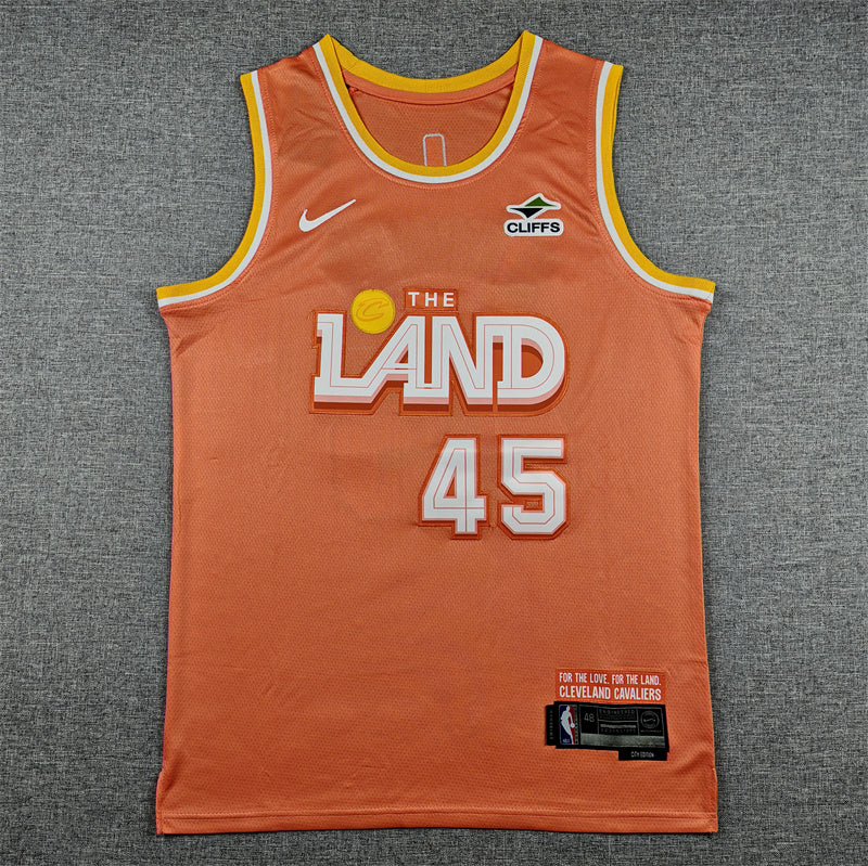 Cleveland Cavaliers Donovan Mitchell #45 2026 City Edition - Embroidered Jersey