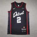 Detroit Pistons Cade Cunningham #2 2024 City Edition Swingman Jersey — Embroidered
