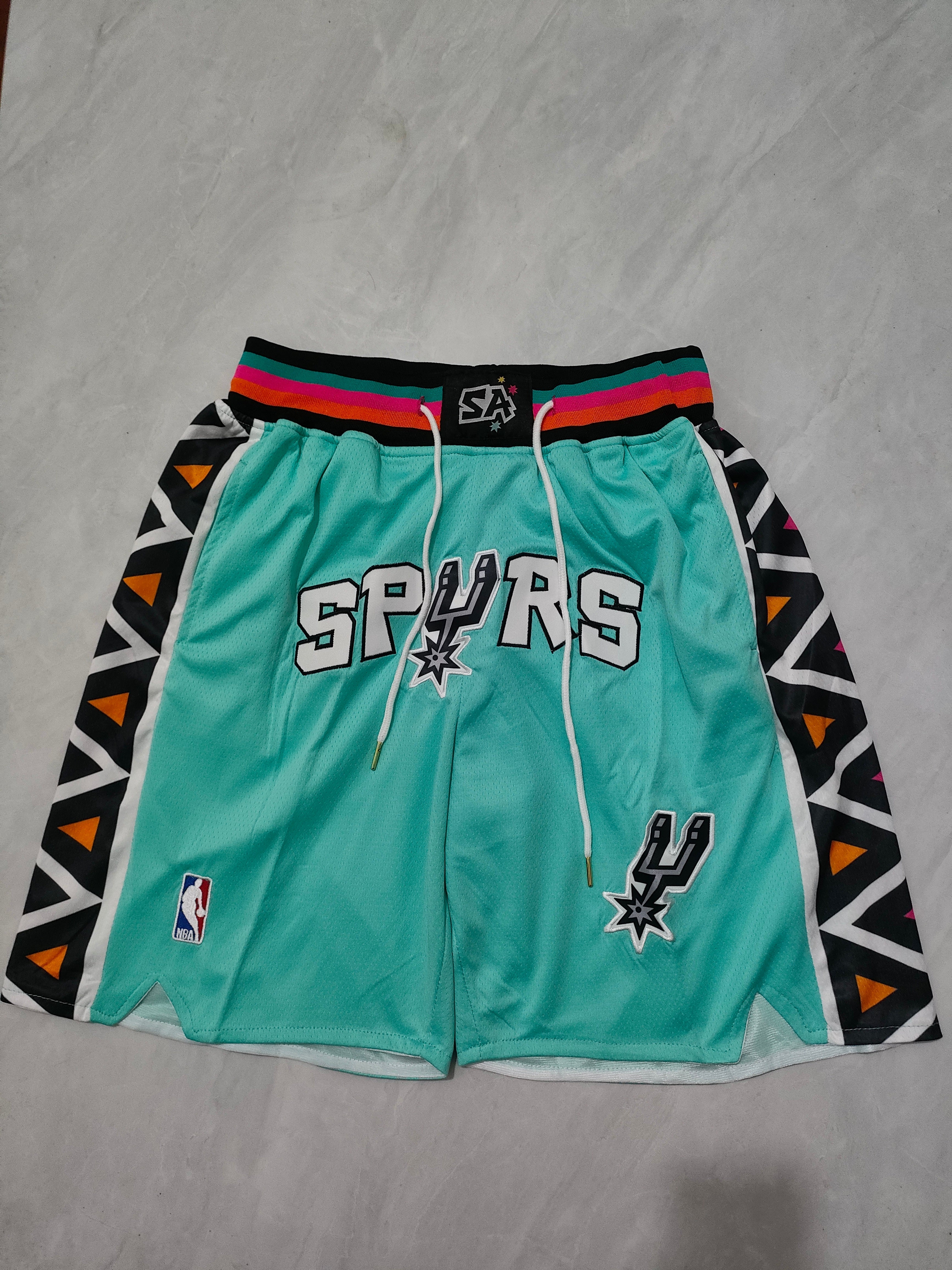 San Antonio Spurs City Edition Pocket Shorts