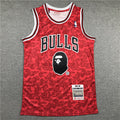 Chicago Bulls BAPE #93 1996-97 Throwback — Embroidered