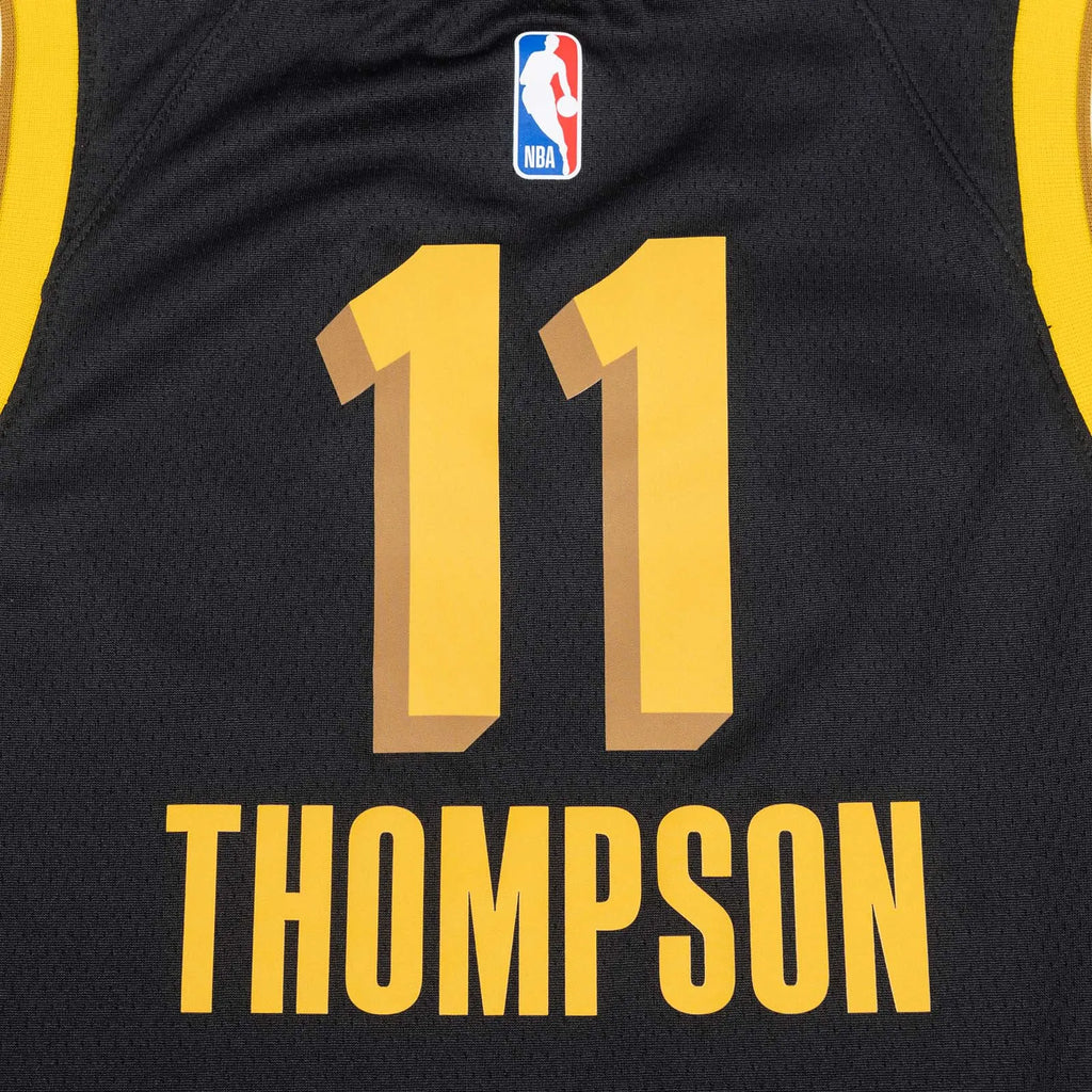 Klay Thompson Golden State Warriors 2024 City Edition Swingman Jersey - Black