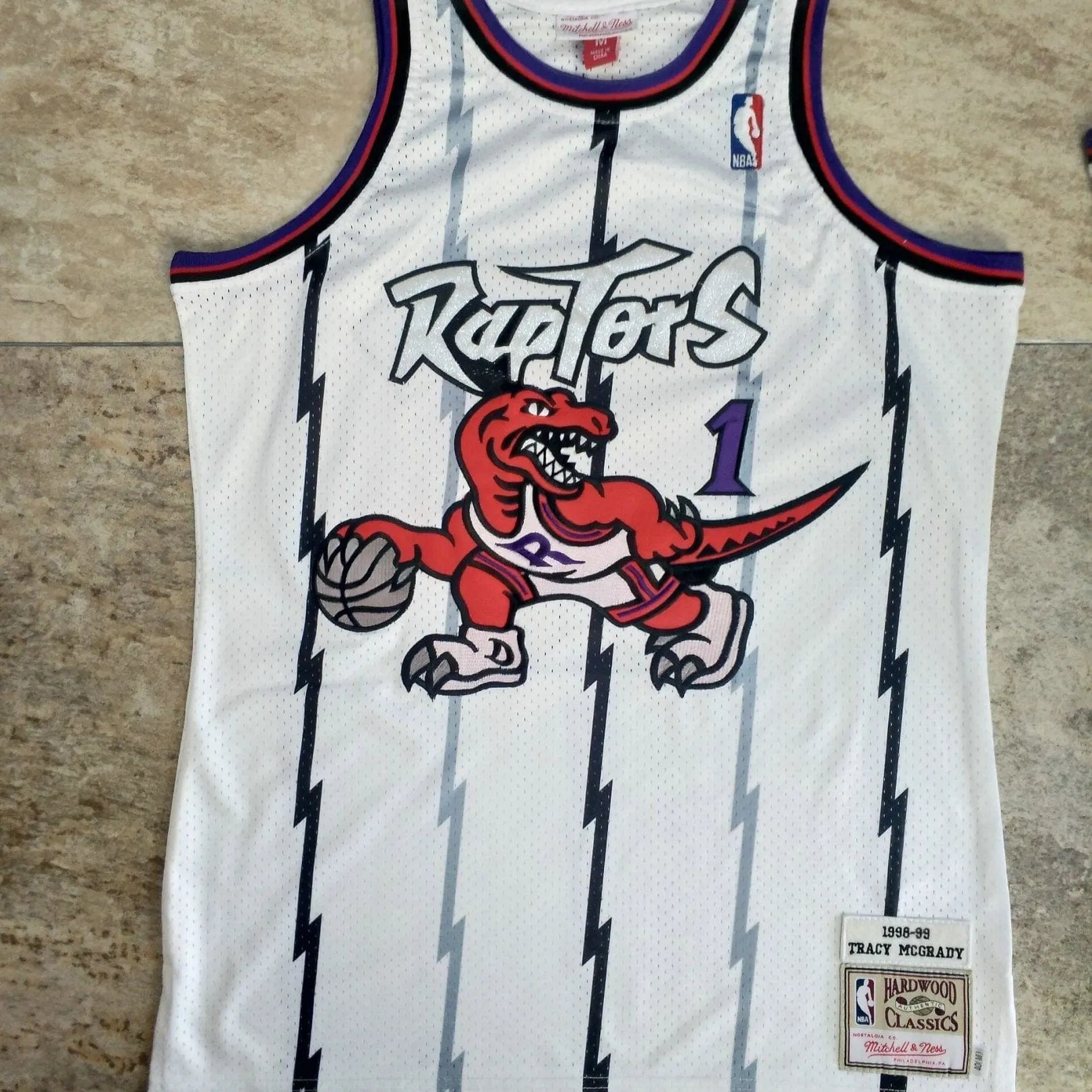 Tracy McGrady Toronto Raptors Throwback Jersey