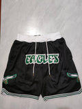 Philadelphia Eagles Black Pocket Shorts