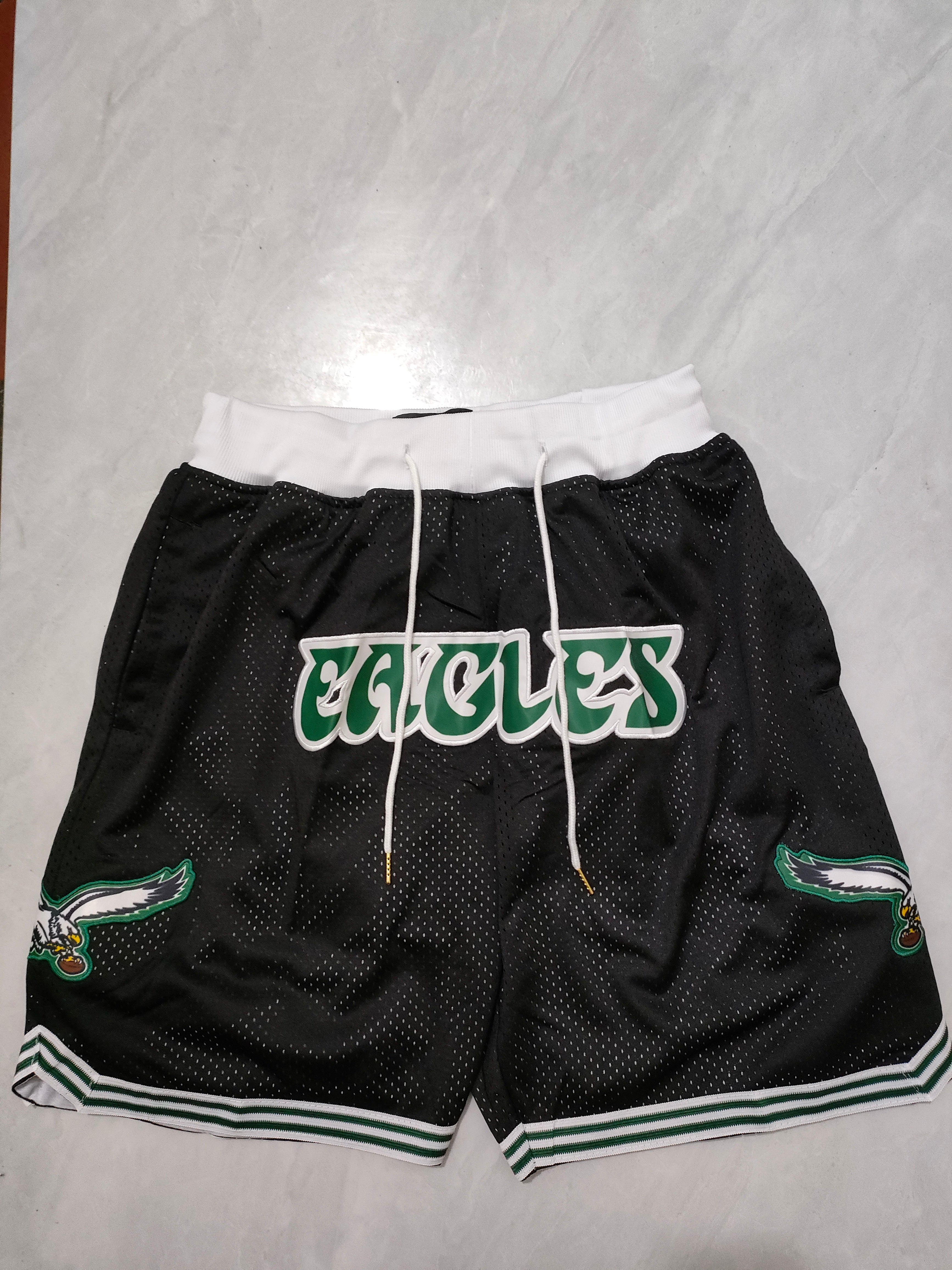 Philadelphia Eagles Black Pocket Shorts