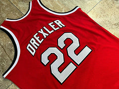 Portland Trailblazers 22 Drexler Red MN