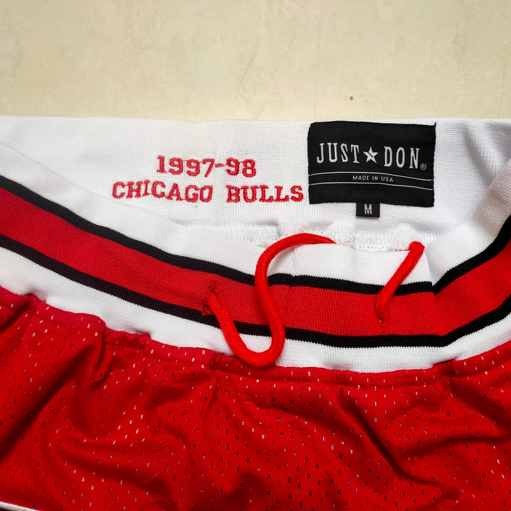Chicago Bulls Red Juston Retro Pants