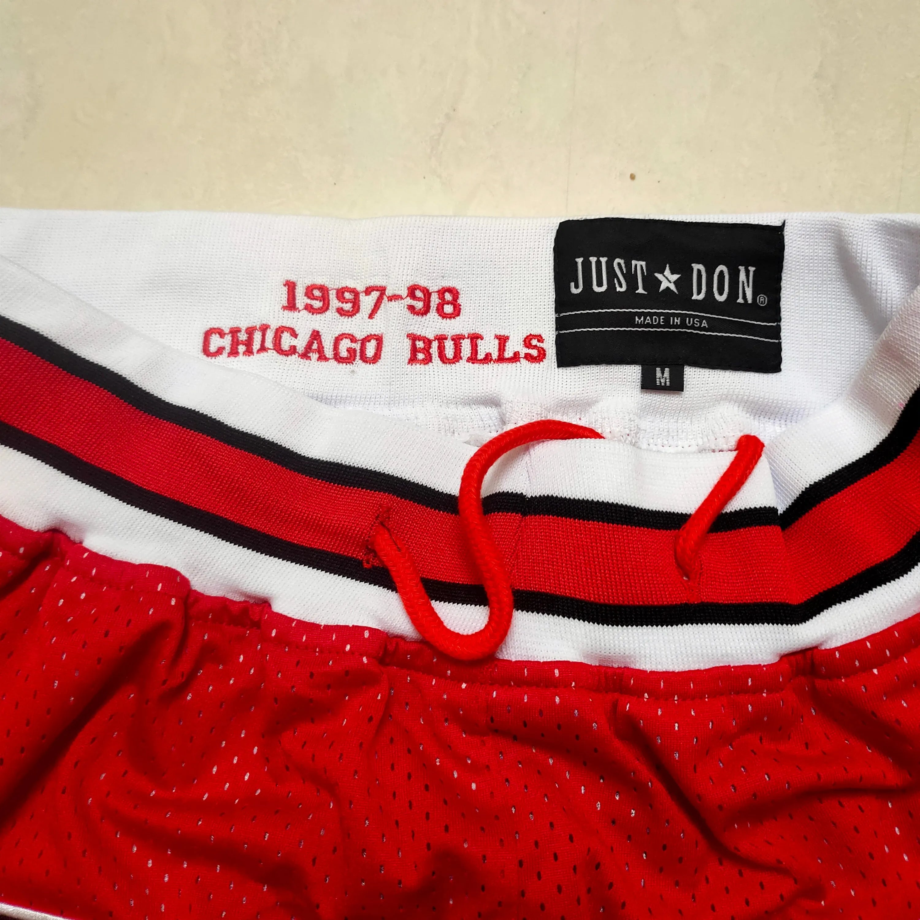 Chicago Bulls Red Juston Retro Pants