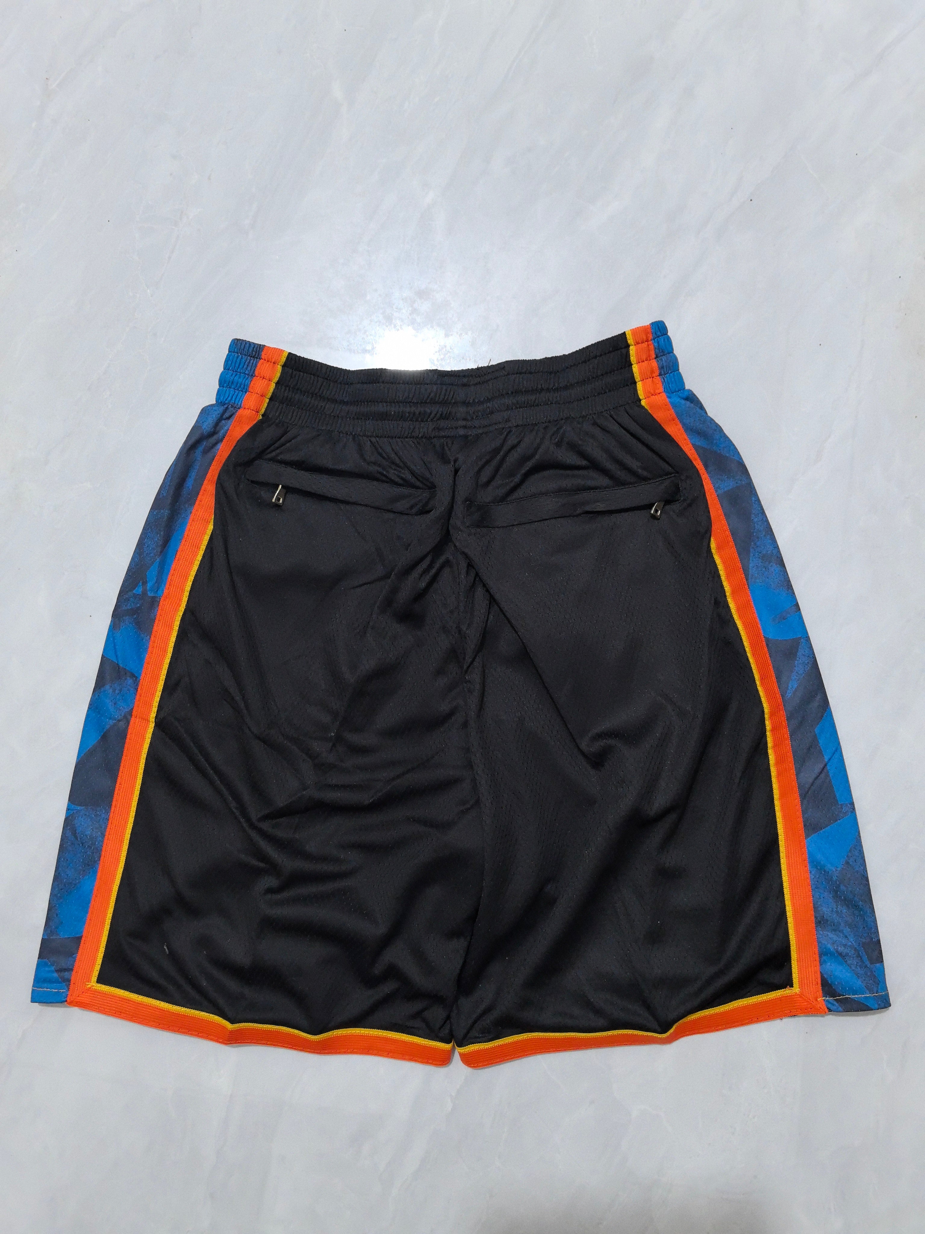 Oklahoma City Thunder 2025 Black City Edition Pocket Shorts